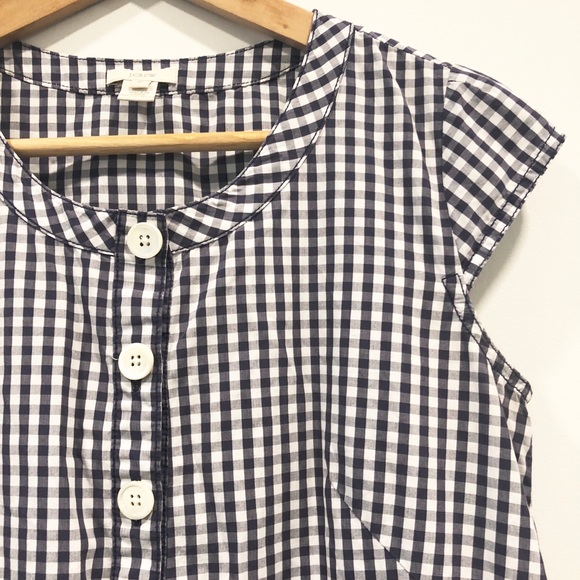 Darling J. Crew Gingham Dress - Picture 2 of 4